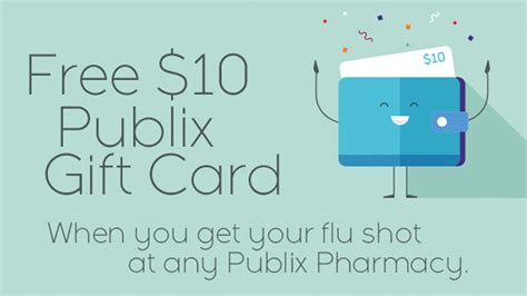 Publix flu shot gift card 2023 - Customers can walk in or or make an appointment online for the flu shot, and will receive a voucher for $10 in free groceries. Those customers who receive a second vaccine on the same day, such as COVID-19, shingles, pneumonia, meningitis or Tdap, will receive an additional $10 coupon for free groceries. Walgreens is also offering incentives to ...